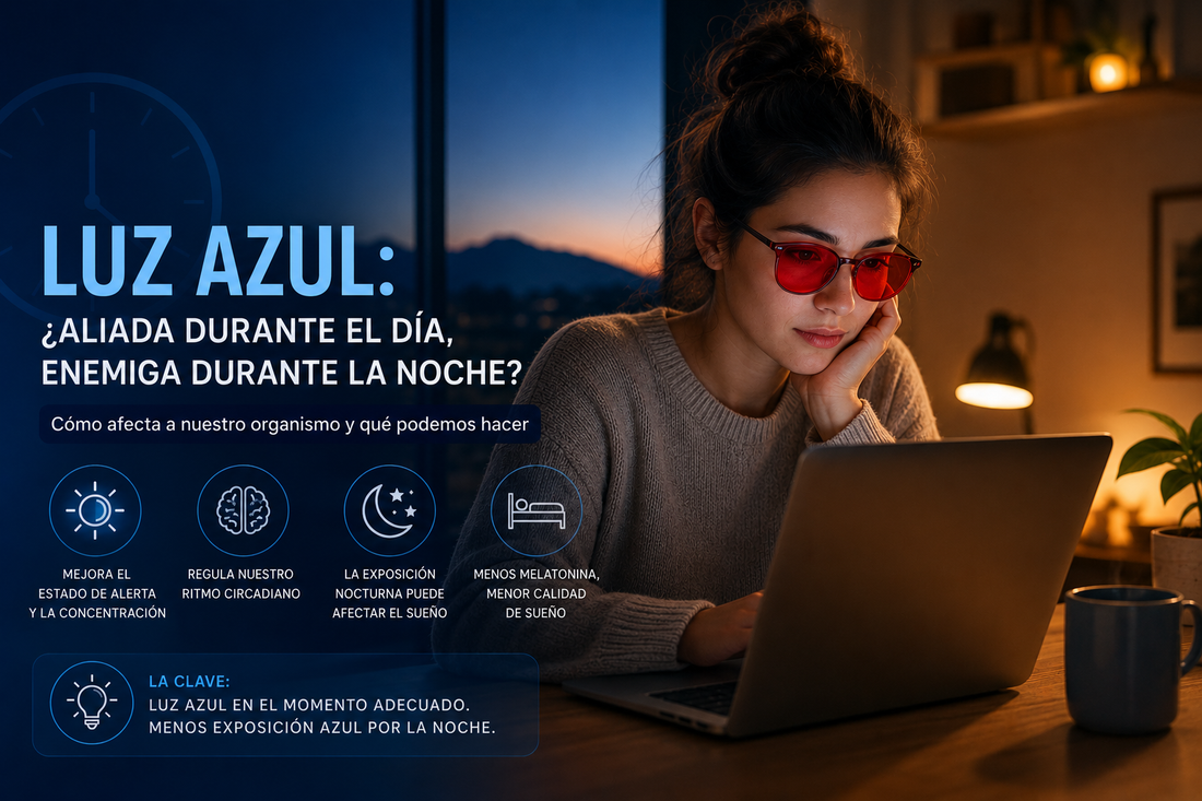 Luz azul: qué es, cómo afecta el sueño y qué hacer para proteger tu ritmo circadiano