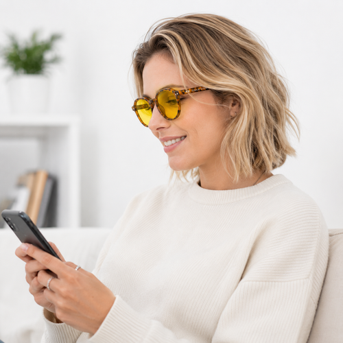 Dualis Carey – Lentes Blueblocker con filtro amarillo